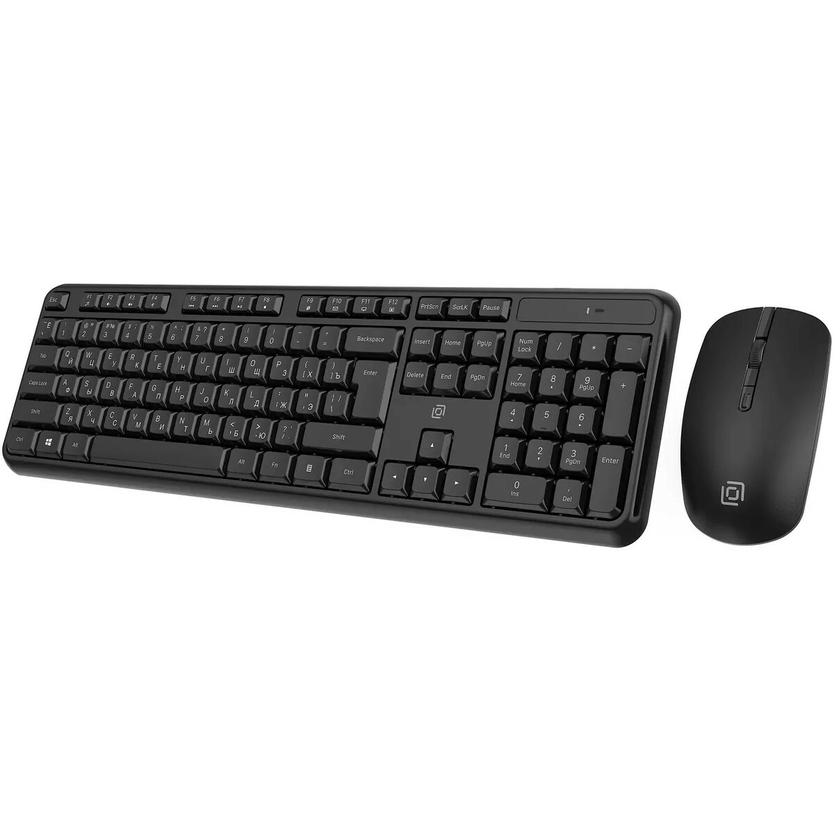 Клавиатура + мышь Oklick S277W, черный 