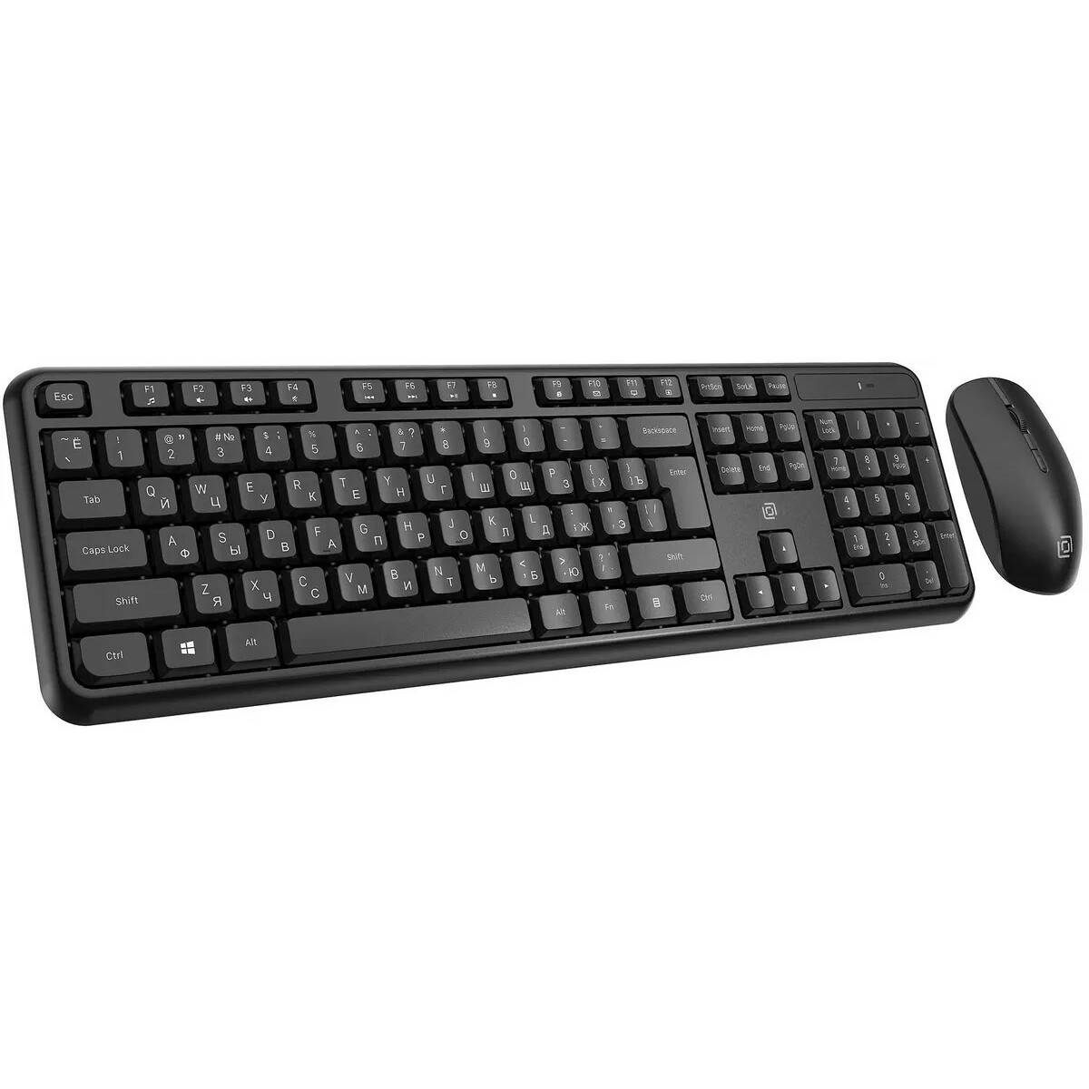 Клавиатура + мышь Oklick S277W, черный 
