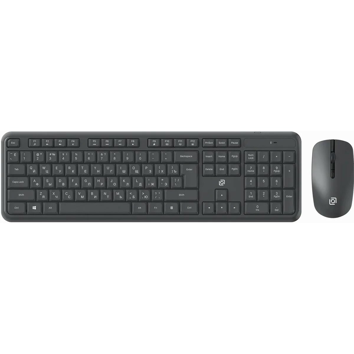 Клавиатура + мышь Oklick S277W (Цвет: Gray) 