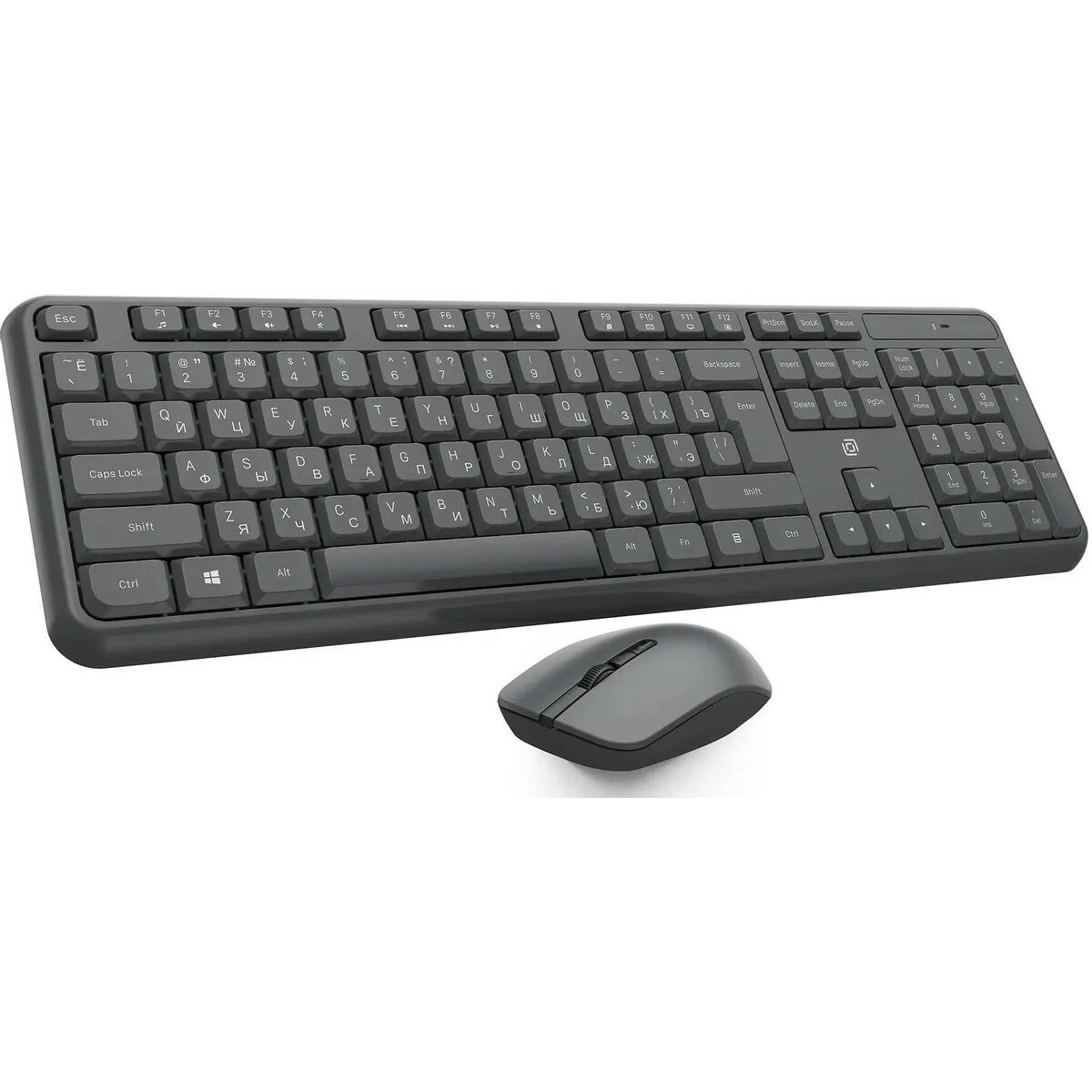 Клавиатура + мышь Oklick S277W (Цвет: Gray) 