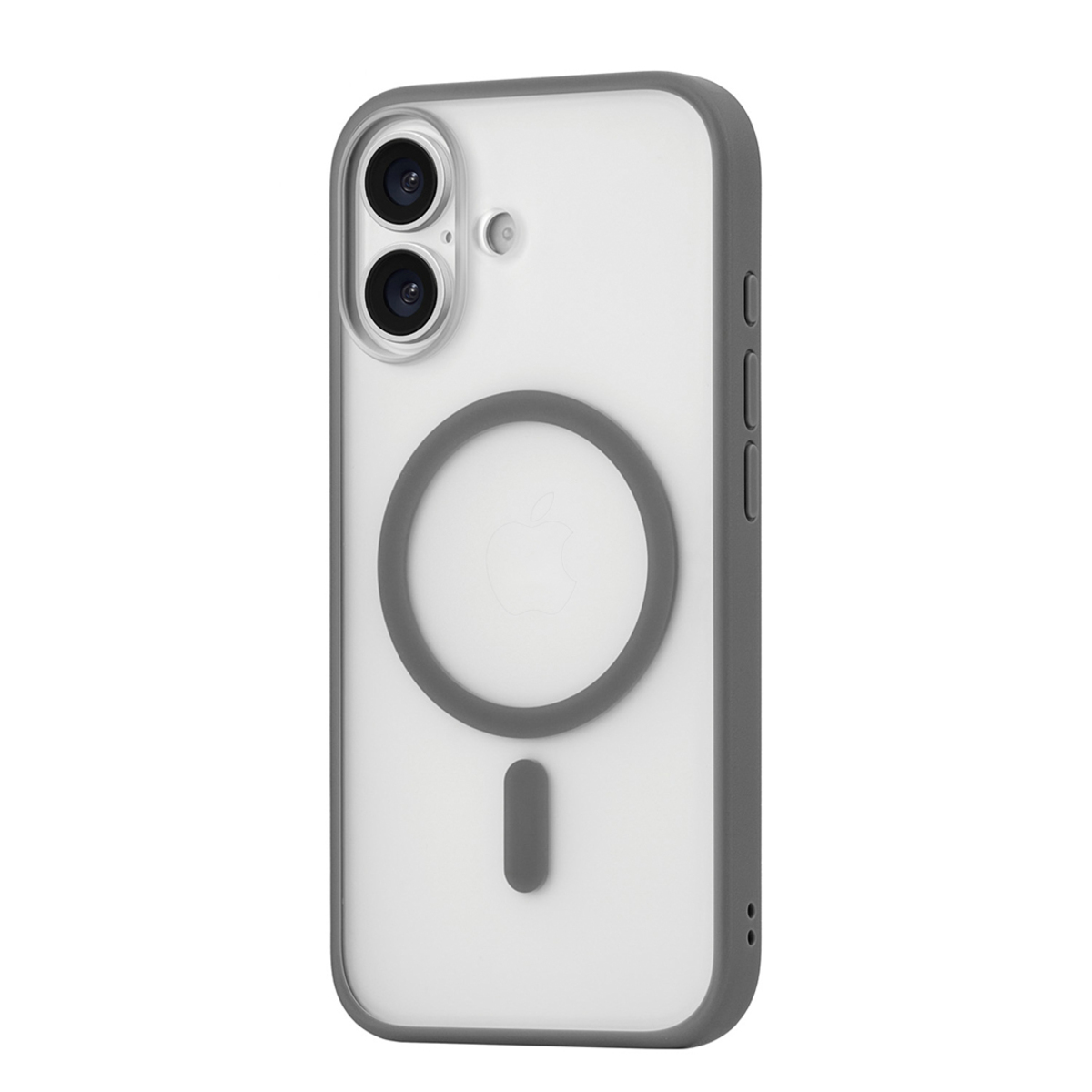 Чехол-накладка uBear Cloud Mag Case для смартфона Apple iPhone 17 (Цвет: Grey)