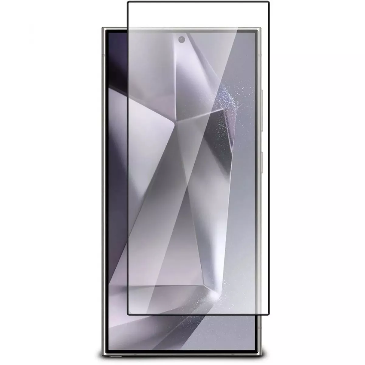Защитное стекло Borasco Full Glue для смартфона Samsung S24 Ultra (Цвет: Black)