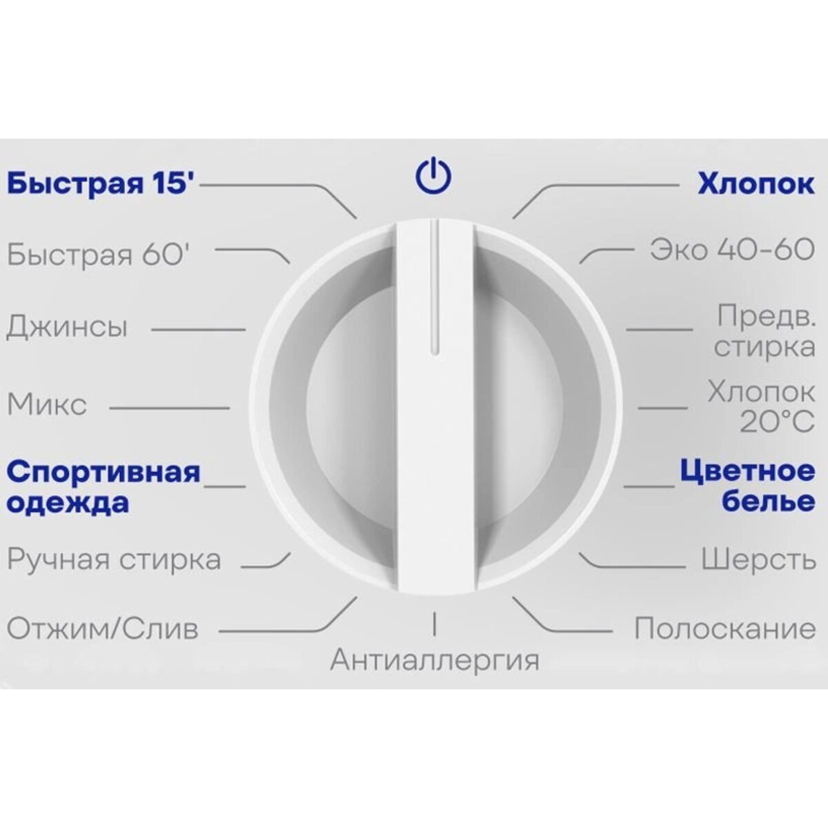 Стиральная машина Vitek VT-WMA701, белый