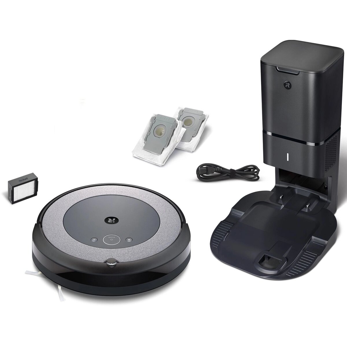 Робот-пылесос Irobot Roomba i3+ (Цвет: Black/Gray)