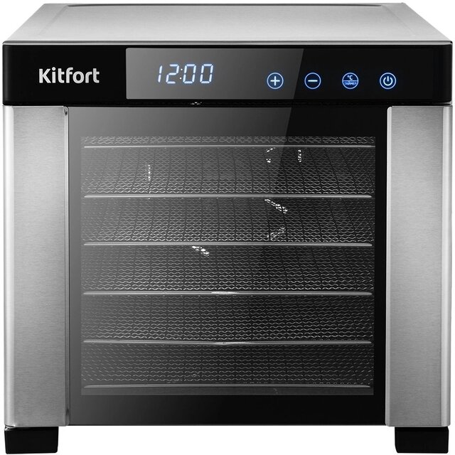 Сушилка для овощей и фруктов Kitfort KT-1911 (Цвет: Inox)