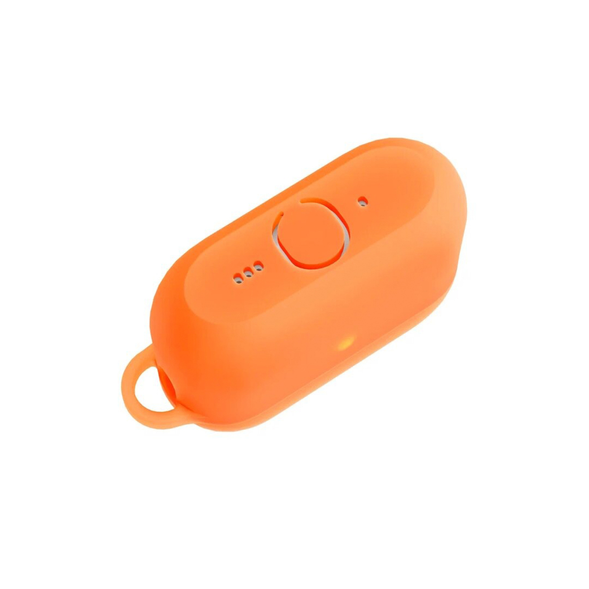 Чехол силиконовый VLP Charm Case для Apple AirPods Pro 3 (Цвет: Orange)