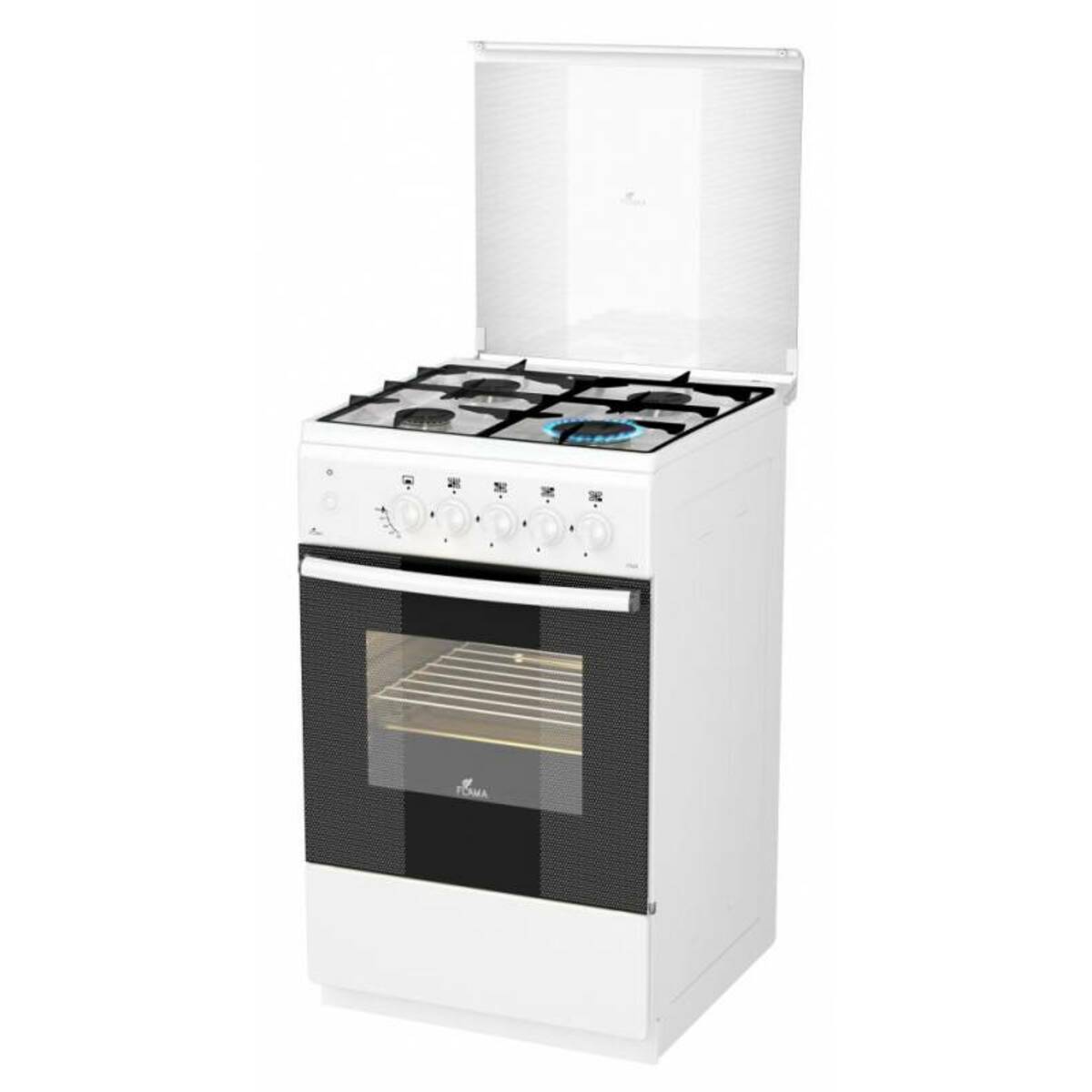 Плита газовая Flama FG 2411 W (Цвет: White)
