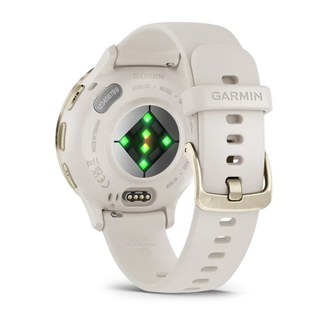 Умные часы Garmin Venu 3S (Цвет: Ivory / Soft Gold Buckle) Умные часы Garmin Venu 3S (Цвет: Ivory / Soft Gold Buckle)