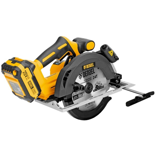 Циркулярная пила Denzel CCSH-BL-20-185 (Цвет: Yellow/Black)