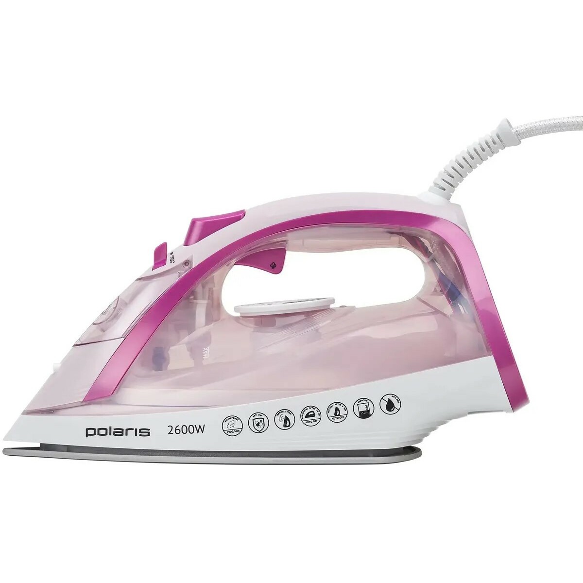 Утюг Polaris PIR 2668AK (Цвет: White/Pink)