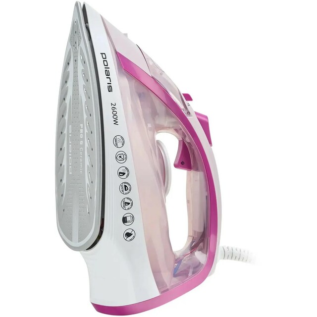 Утюг Polaris PIR 2668AK (Цвет: White / Pink) Утюг Polaris PIR 2668AK (Цвет: White / Pink)