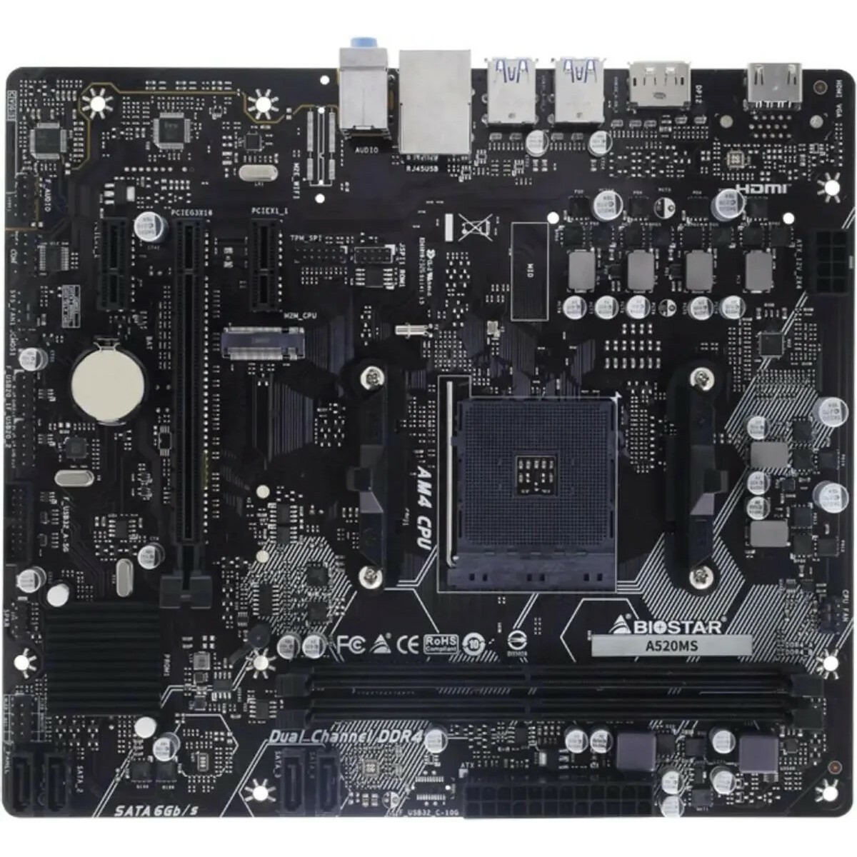 Материнская плата Biostar A520MS 