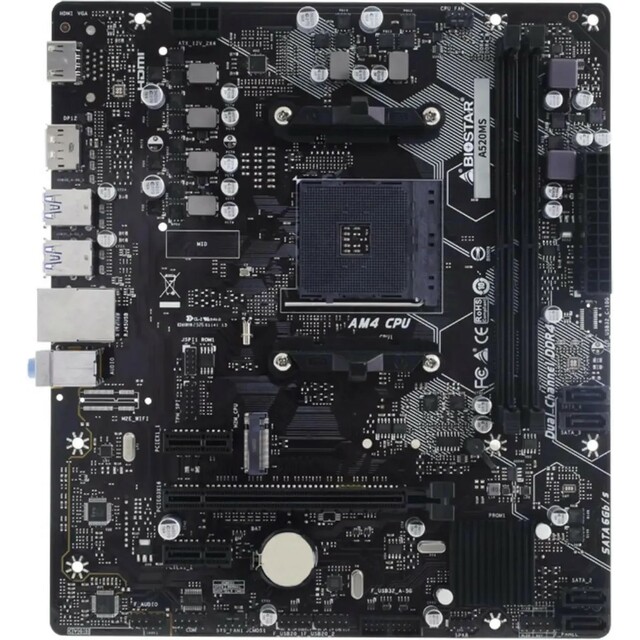 Материнская плата Biostar A520MS 
