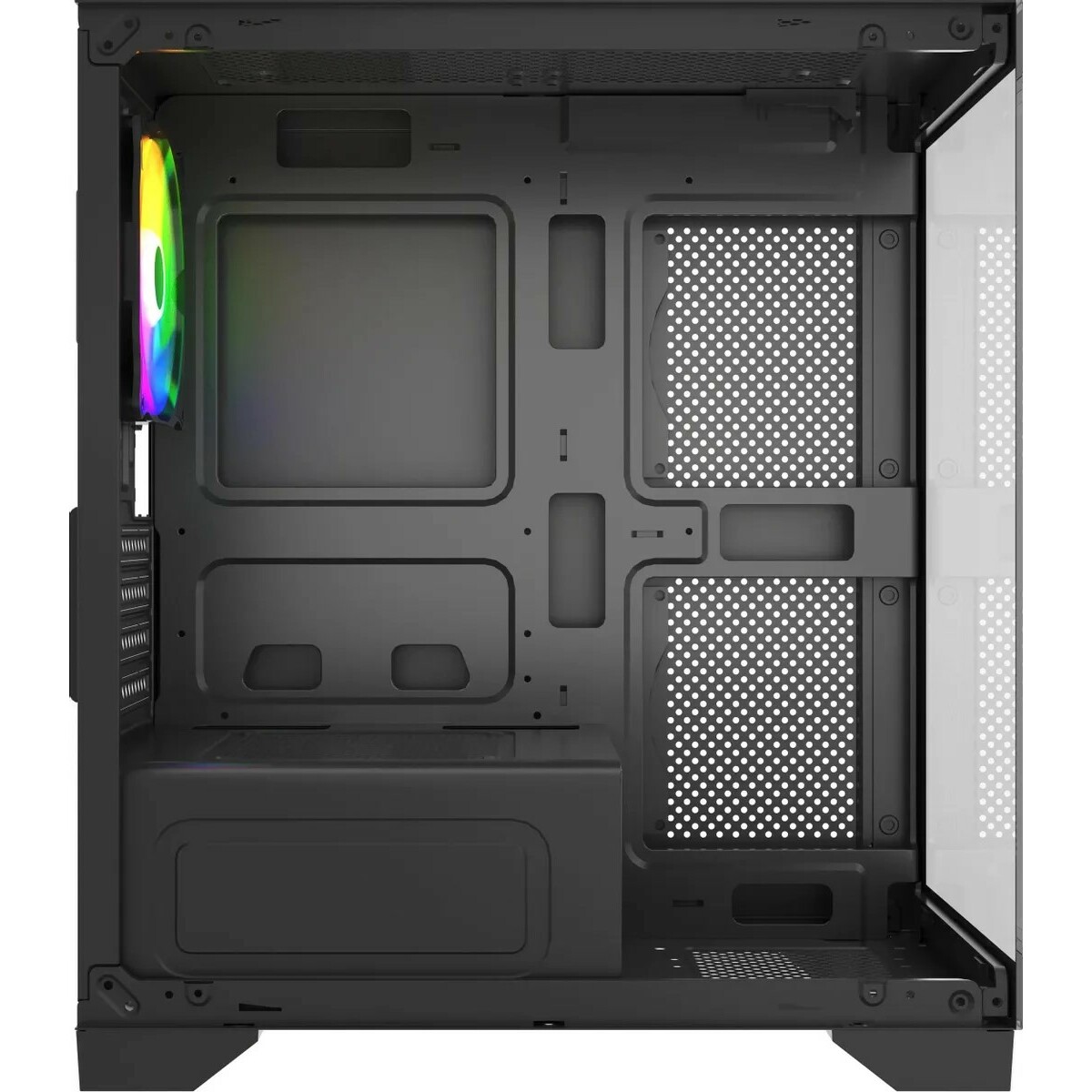 Корпус Accord ACC-350-02B, черный 