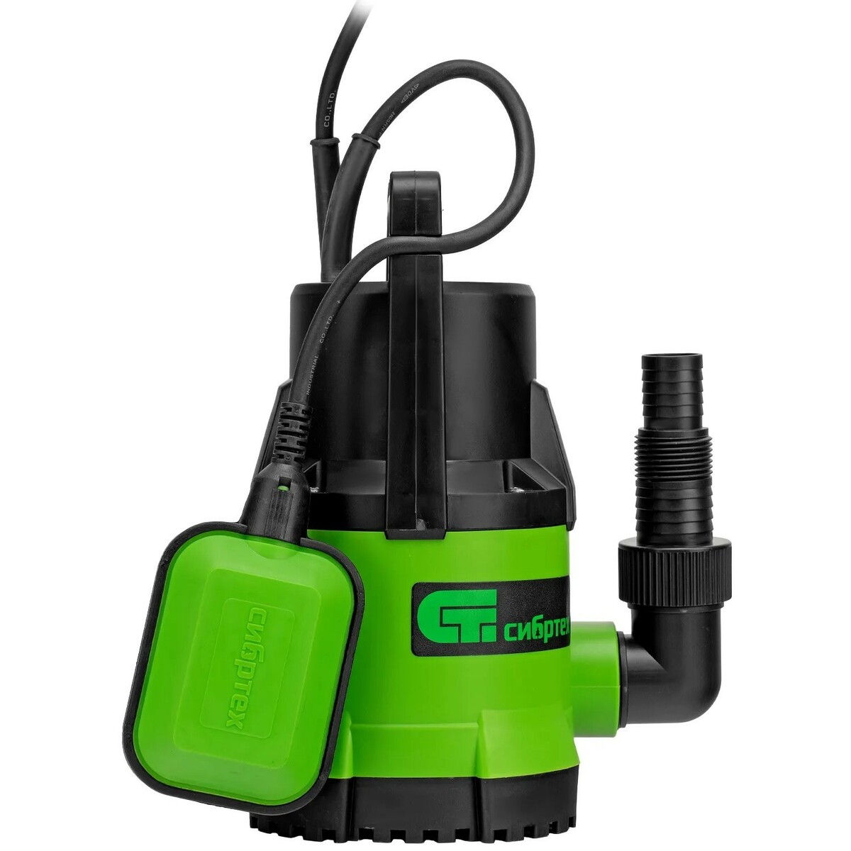 Садовый насос дренажный Сибртех СДН300-5 (Цвет: Green/Black)