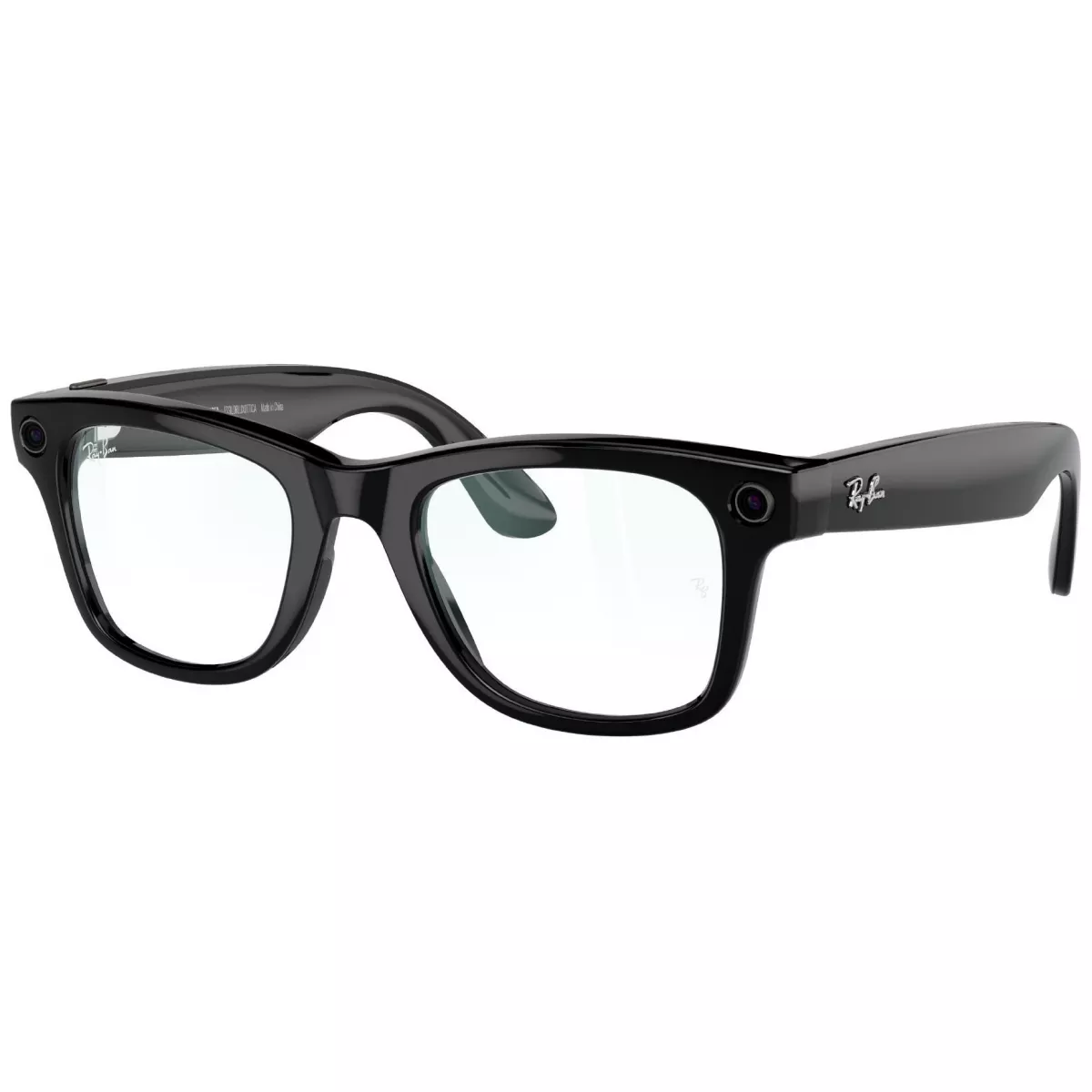 Умные очки Ray-Ban Meta Wayfarer RW4006 (Цвет: Shiny Black/Polar Clear)