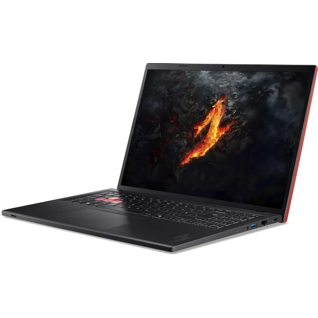 Ноутбук Acer Nitro Lite NL16-71G-539D (Core 5 210H 2.2Ghz/16Gb DDR5/SSD512Gb/NVIDIA GeForce RTX4050 6Gb/16 /noOS/black|red) (NH.DAECD.002)