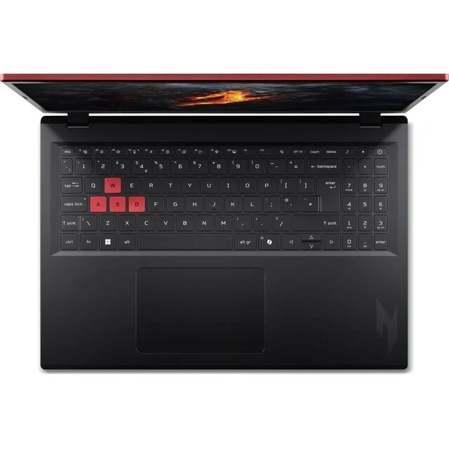 Ноутбук Acer Nitro Lite NL16-71G-539D (Core 5 210H 2.2Ghz/16Gb DDR5/SSD512Gb/NVIDIA GeForce RTX4050 6Gb/16 /noOS/black|red) (NH.DAECD.002)