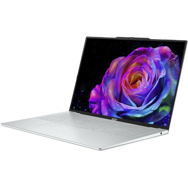 Ноутбук Acer Swift Air 16 SFA16-61M-R8TC (Ryzen AI 5 330 2Ghz/16Gb LPDDR5/SSD1Tb/AMD Radeon 820M/16 /noOS/silver) (NX.DJBCD.001)
