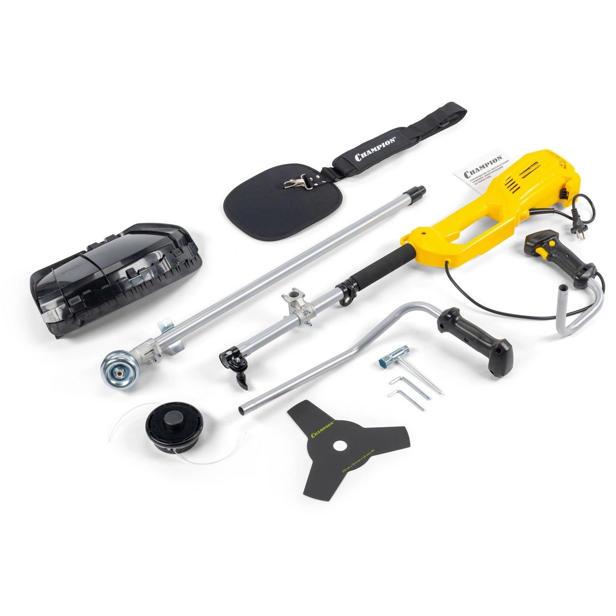 Триммер электрический Champion ET1200 (Цвет: Yellow)