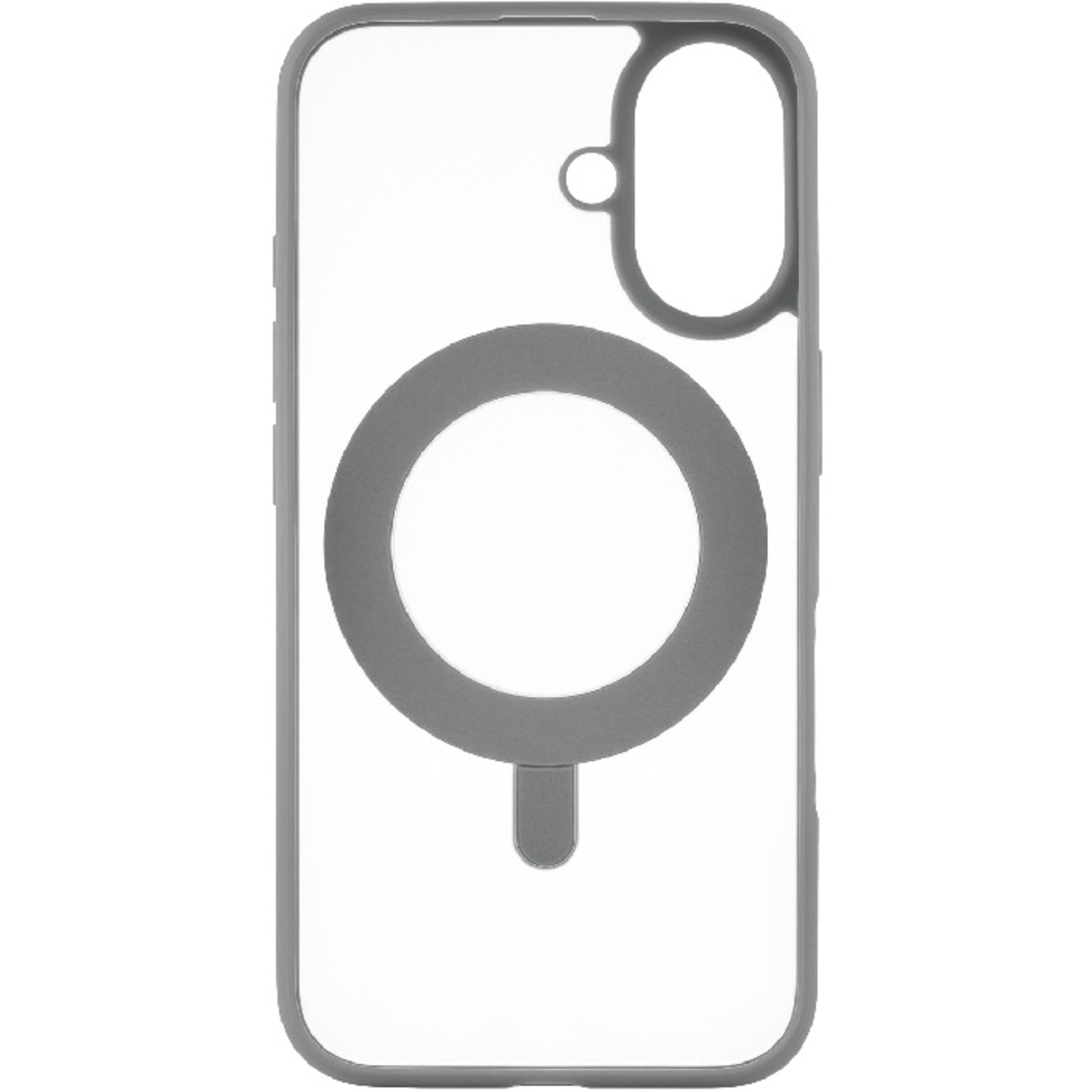 Чехол-накладка uBear Clip 360 Mag Case для смартфона Apple iPhone 16 (Цвет: Grey)