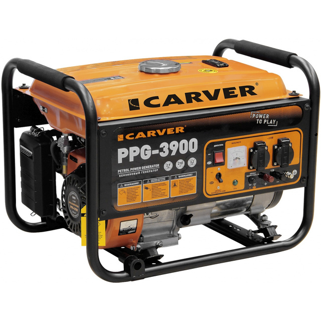 Генератор Carver PPG- 3900 3.2кВт (Цвет: Orange)