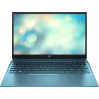 Ноутбук HP Pavilion 15-eh3048ci (AMD Ryzen 7 7730U 2Ghz/16Gb DDR4/SSD 512Gb/AMD Radeon/15.6 /IPS/FHD (1920x1080)/Free DOS/turquoise/WiFi/BT/Cam) 