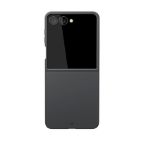 Чехол-накладка VLP Flex Сase MagSafe для Samsung Galaxy Z Flip 7 (Цвет: Черный)