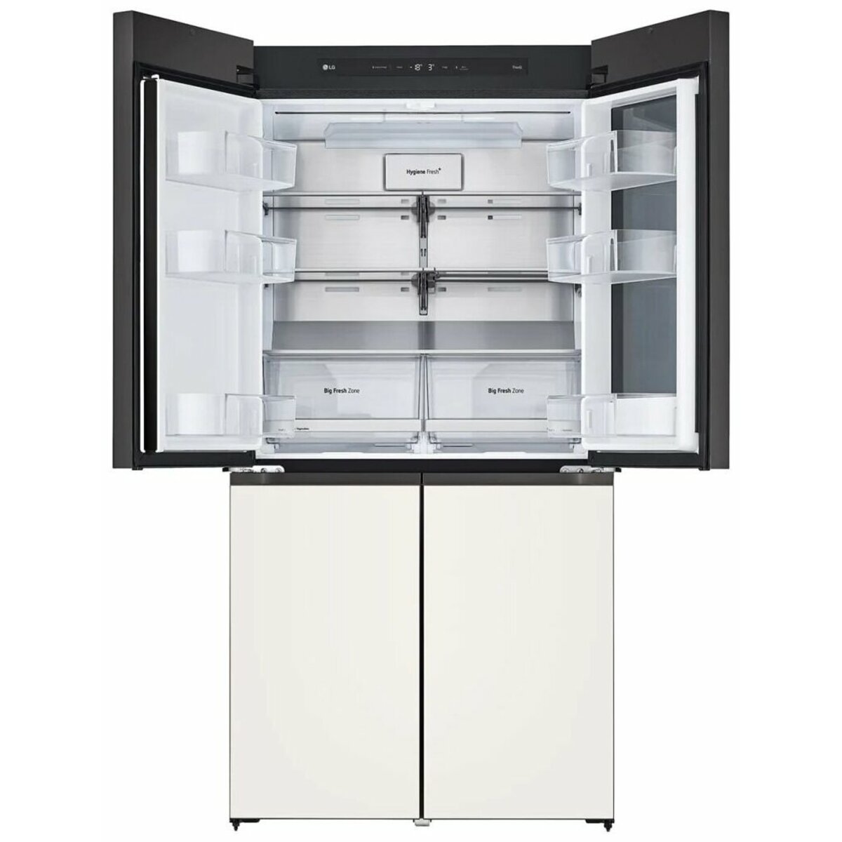 Холодильник LG GR-X24FQEKM (Цвет: Beige)