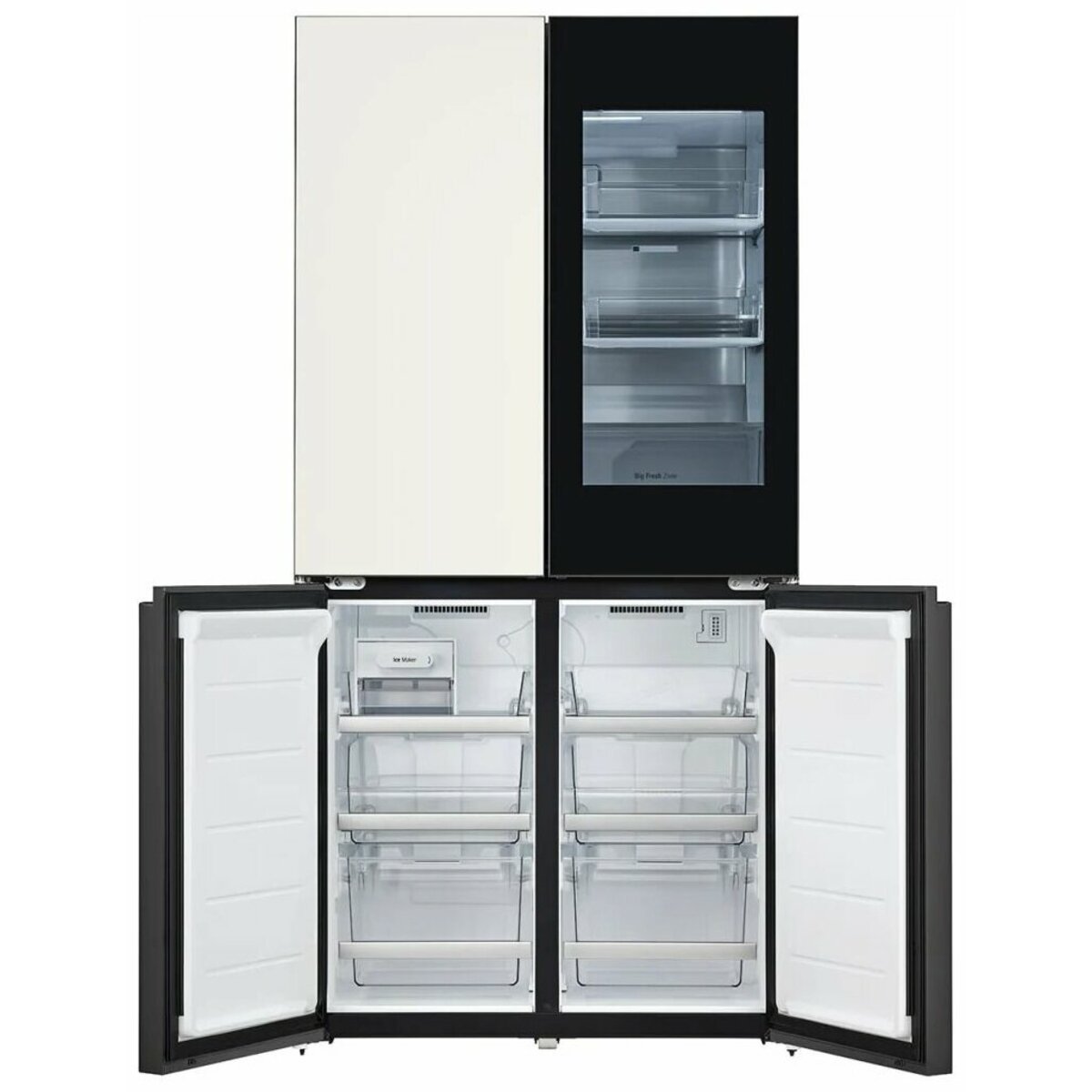 Холодильник LG GR-X24FQEKM (Цвет: Beige)