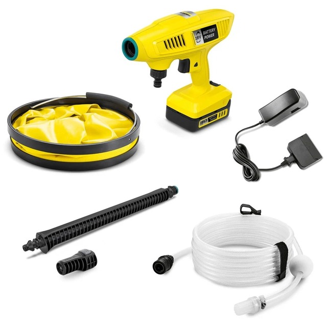 Минимойка Karcher KHB 4-18 Plus Battery Set (Цвет: Yellow)