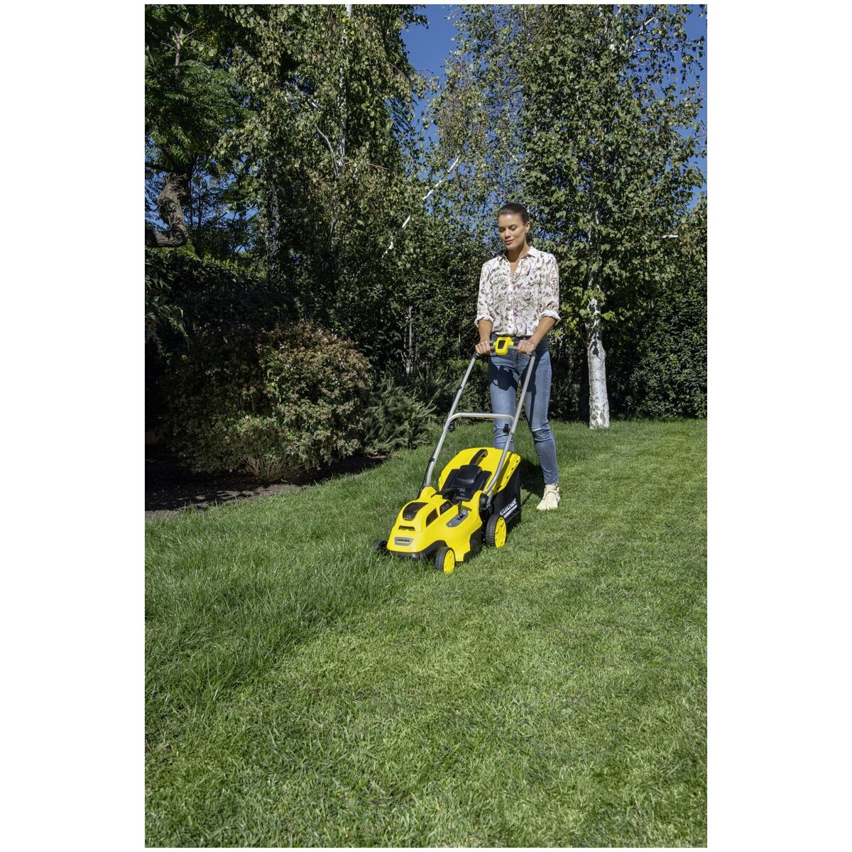 Газонокосилка роторная Karcher LMO 18-36 Battery (Цвет: Yellow)
