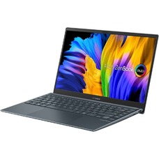 Ноутбук Asus Zenbook 13 OLED UX325EA-KG908W Core i5 1135G7 8Gb SSD512Gb Intel Iris Xe graphics 13.3 OLED FHD (1920x1080) Windows 11 Home grey WiFi BT Cam (90NB0SL1-M00T10)