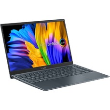 Ноутбук Asus Zenbook 13 OLED UX325EA-KG908W Core i5 1135G7 8Gb SSD512Gb Intel Iris Xe graphics 13.3 OLED FHD (1920x1080) Windows 11 Home grey WiFi BT Cam (90NB0SL1-M00T10)