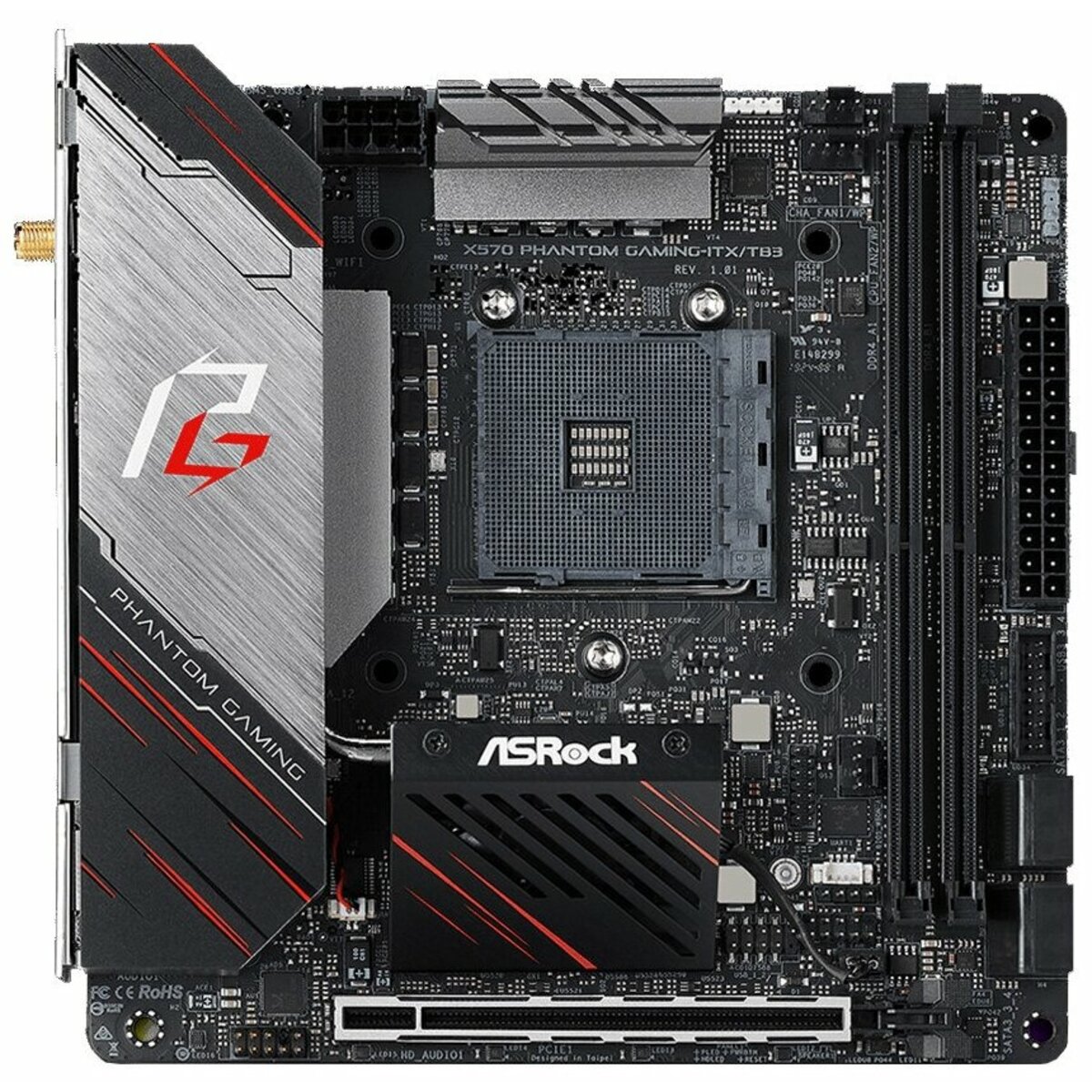 Материнская плата Asrock X570 PHANTOM GAMING-ITX / TB3