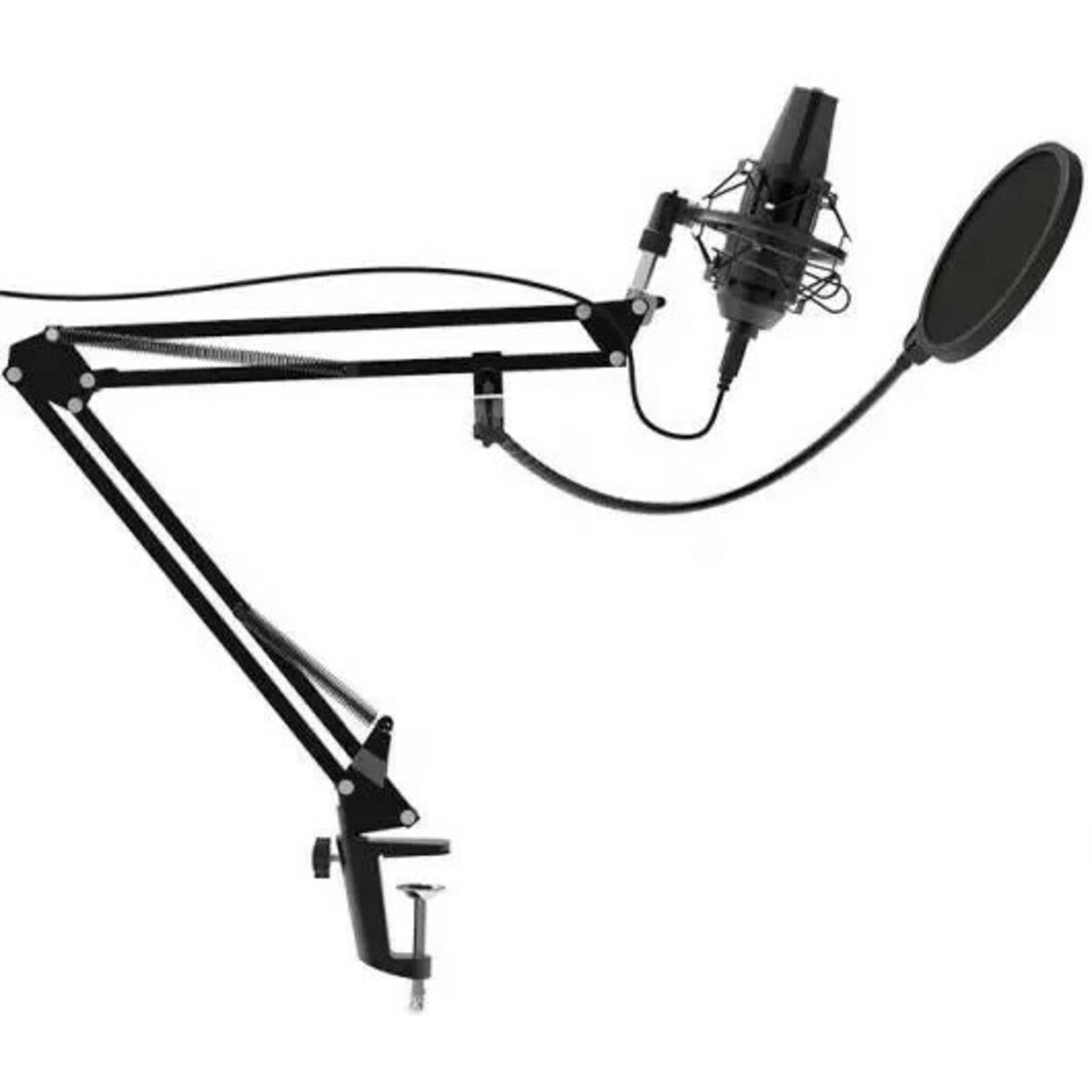 Микрофон проводной Ritmix RDM-180, черный