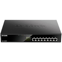 Коммутатор неуправляемый D-Link DGS-1008MP/B1A