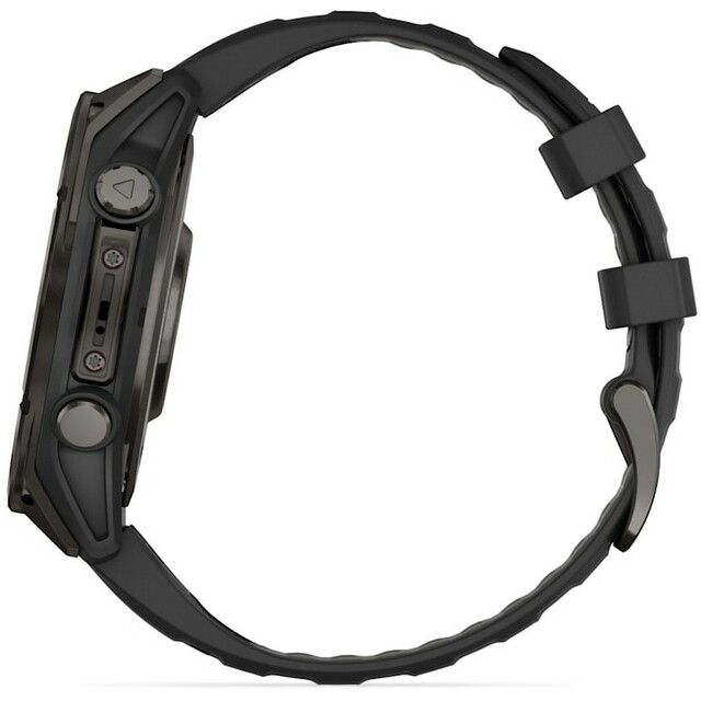 Умные часы Garmin Fenix 8 47mm Amoled Sapphire DLC (Цвет: Titanium Carbon Gray)