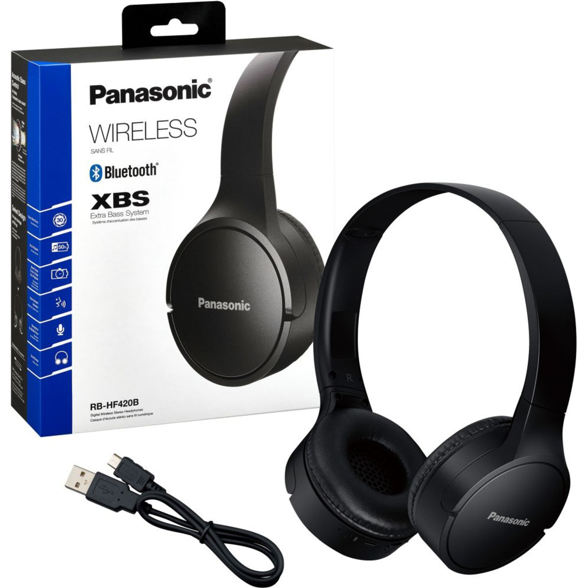 Наушники Panasonic RB-HF420BGEK (Цвет: Black)