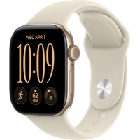 Умные часы Apple Watch Series 12 42mm Aluminium Case with Sport Band S/M (Цвет: Light Gold/Sand)