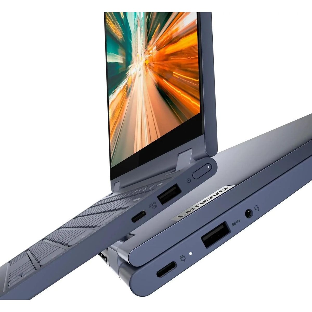 Ноутбук Lenovo Yoga 6 13ALC6 Ryzen 5 5500U 8Gb SSD256Gb AMD Radeon 13.3 IPS Touch FHD (1920x1080) Windows 11 Home blue WiFi BT Cam (82ND00ETRK)