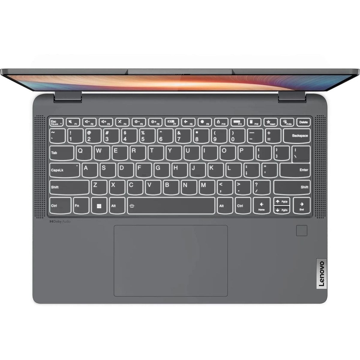 Ноутбук Lenovo IdeaPad Flex 5 14ALC7 Ryzen 5 5500U 16Gb SSD512Gb AMD Radeon 14 IPS Touch 2.2K (2240x1400) Windows 11 Home grey WiFi BT Cam (82R9006ARU)