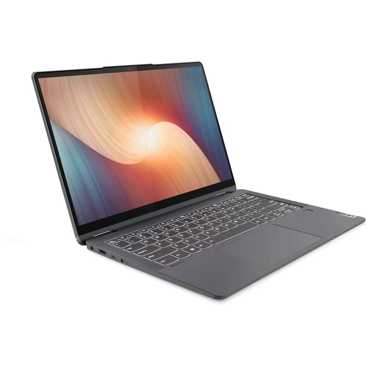 Ноутбук Lenovo IdeaPad Flex 5 14ALC7 Ryzen 5 5500U 16Gb SSD512Gb AMD Radeon 14 IPS Touch 2.2K (2240x1400) Windows 11 Home grey WiFi BT Cam (82R9006ARU)