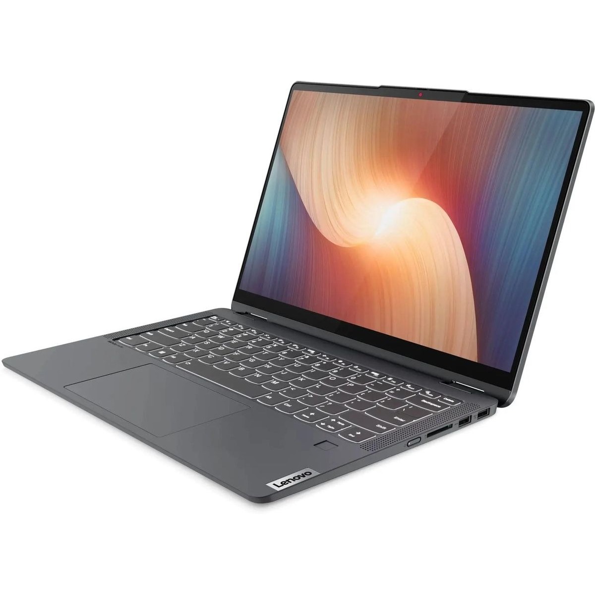 Ноутбук Lenovo IdeaPad Flex 5 14ALC7 Ryzen 5 5500U 16Gb SSD512Gb AMD Radeon 14 IPS Touch 2.2K (2240x1400) Windows 11 Home grey WiFi BT Cam (82R9006ARU)