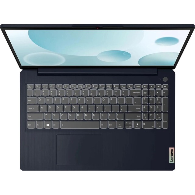 Ноутбук Lenovo IdeaPad 3 15IAU7 Core i5 1235U 8Gb SSD512Gb Intel Iris Xe graphics 15.6 IPS FHD (1920x1080) noOS blue WiFi BT Cam (82RK003WRK)