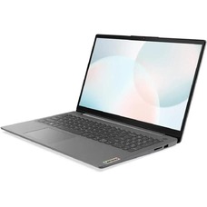 Ноутбук Lenovo IdeaPad 3 15IAU7 Core i3 1215U 8Gb SSD256Gb Intel UHD Graphics 15.6 TN FHD (1920x1080) noOS grey WiFi BT Cam (82RK010NPS)