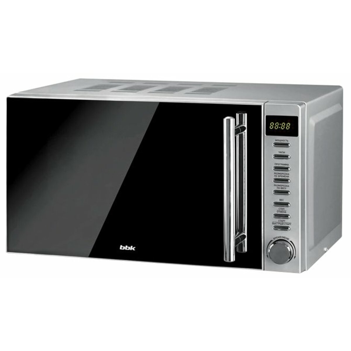 Микроволновая печь BBK 20MWS-721T / BS-M (Цвет: Black / Silver)