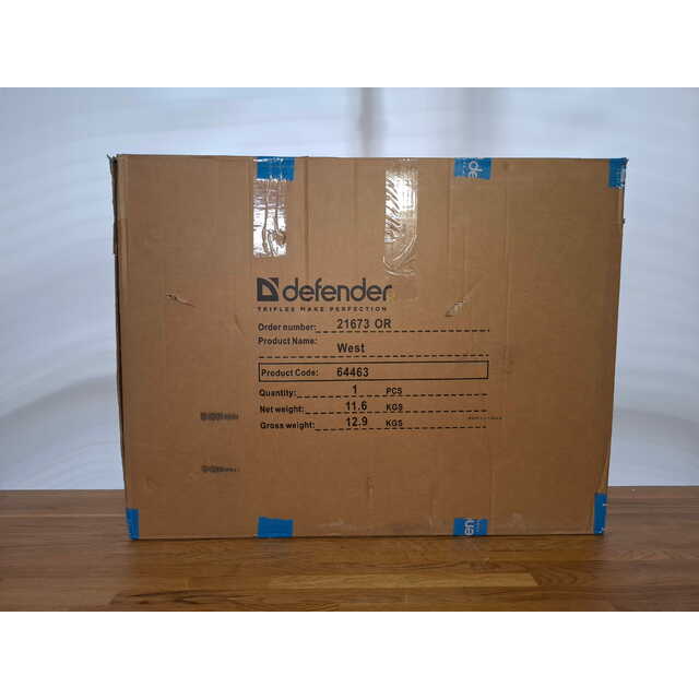 Кресло игровое Defender West (Цвет: Black / Red) Кресло игровое Defender West (Цвет: Black / Red)