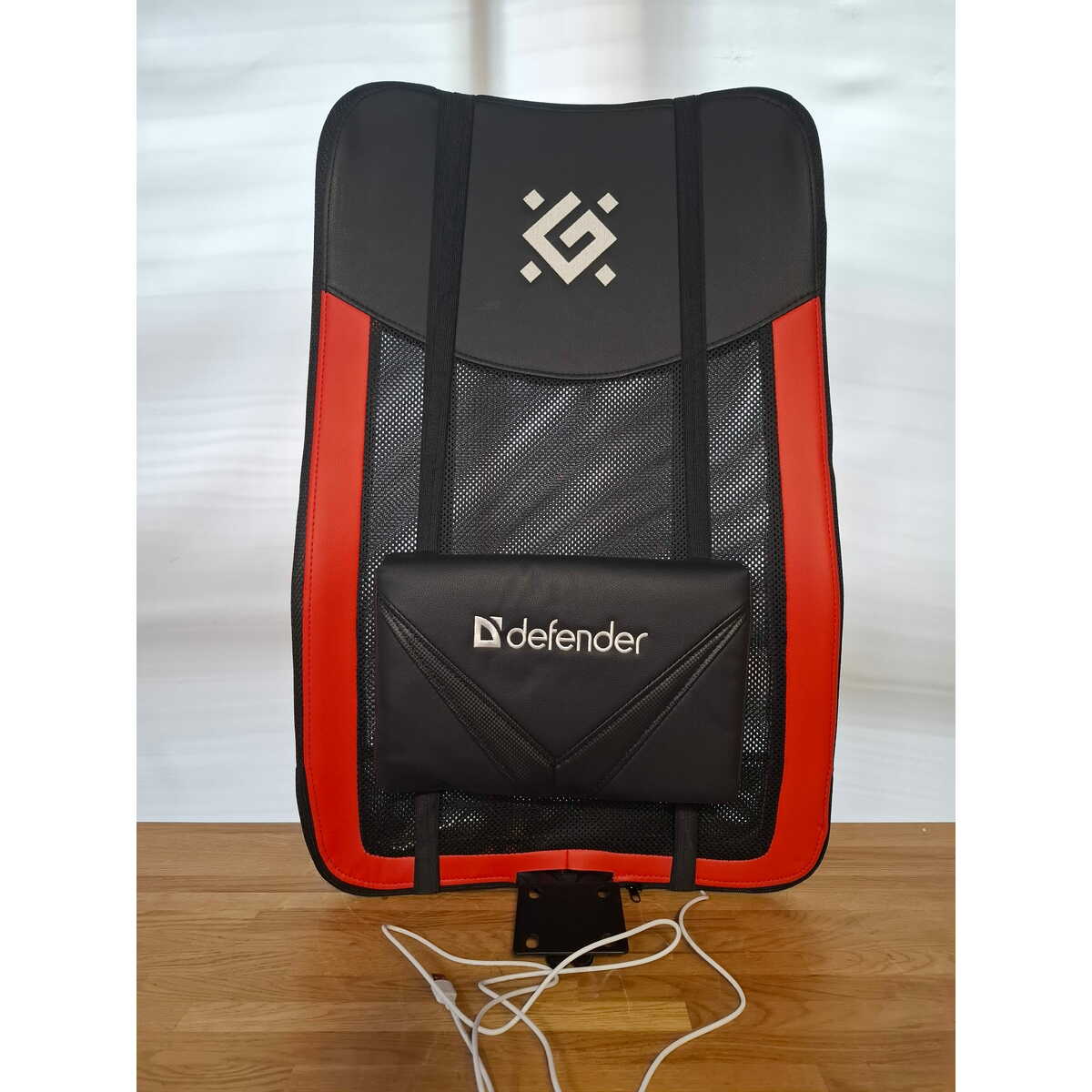 Кресло игровое Defender West (Цвет: Black / Red)