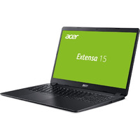 Ноутбук Acer Extensa 15 EX215-52-586W Core i5 1035G1/4Gb/SSD256Gb/Intel UHD Graphics/15.6/FHD (1920x1080)/Eshell/black/WiFi/BT/Cam
